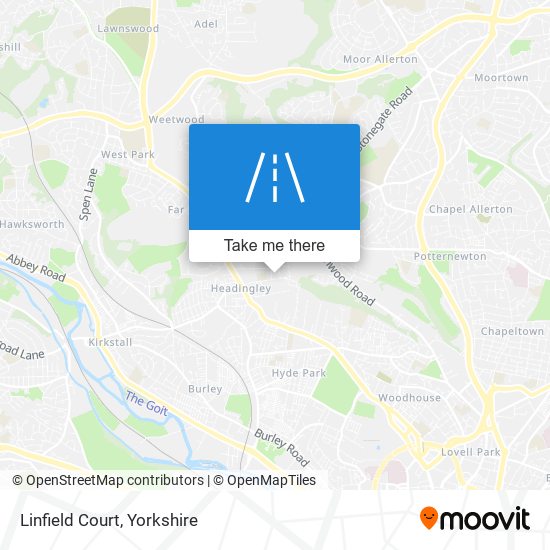 Linfield Court map