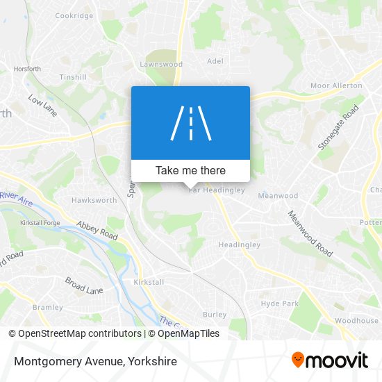 Montgomery Avenue map