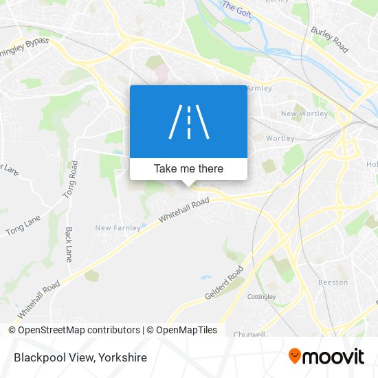 Blackpool View map