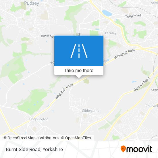 Burnt Side Road map