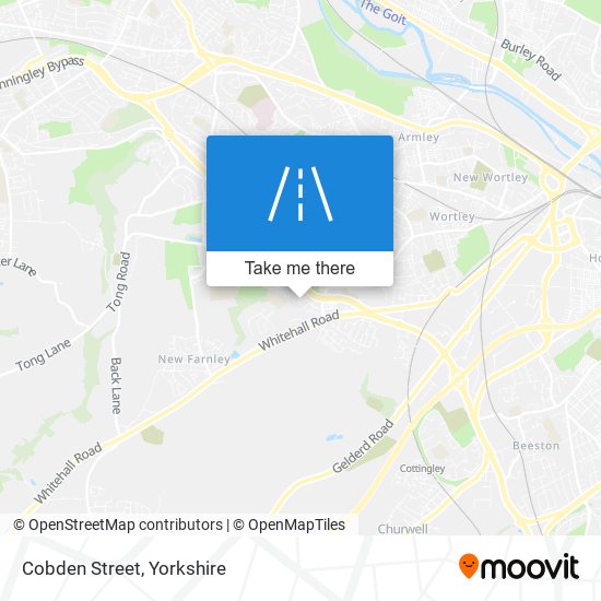 Cobden Street map
