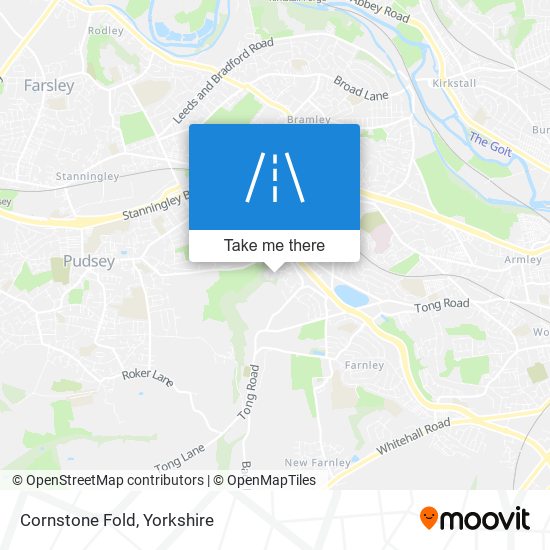 Cornstone Fold map