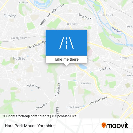 Hare Park Mount map