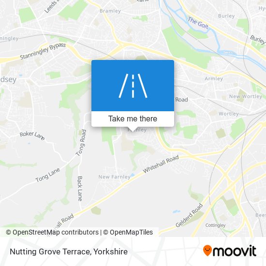 Nutting Grove Terrace map