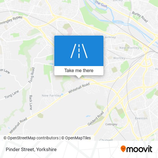 Pinder Street map