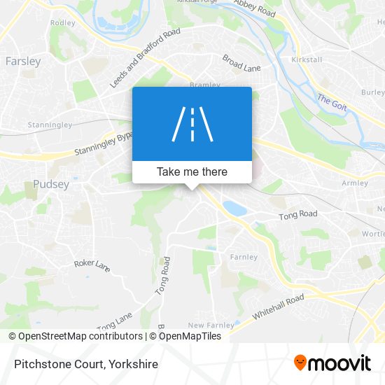 Pitchstone Court map