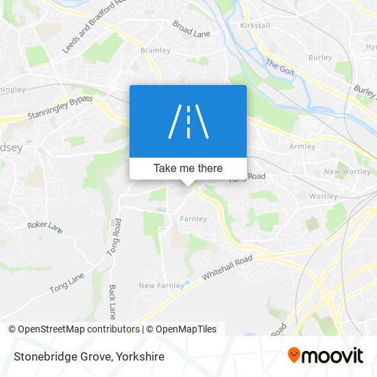 Stonebridge Grove map
