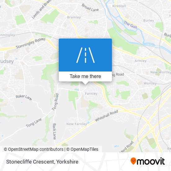 Stonecliffe Crescent map