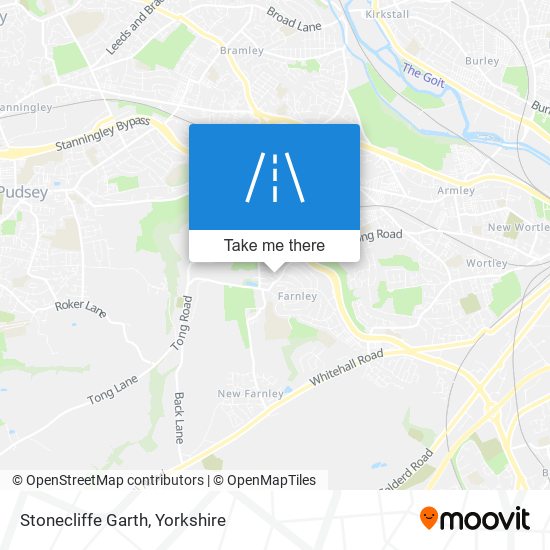 Stonecliffe Garth map