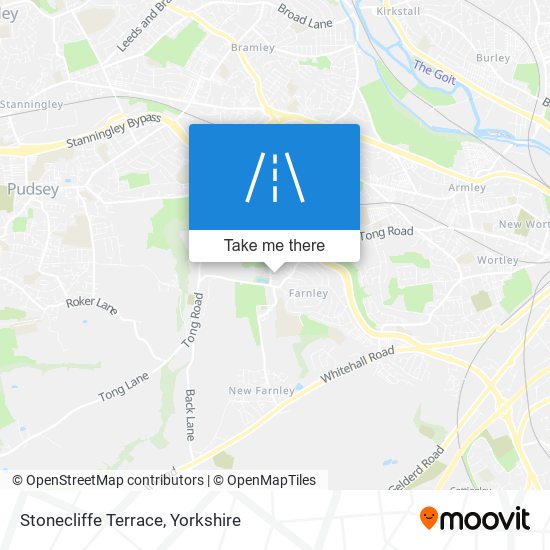 Stonecliffe Terrace map
