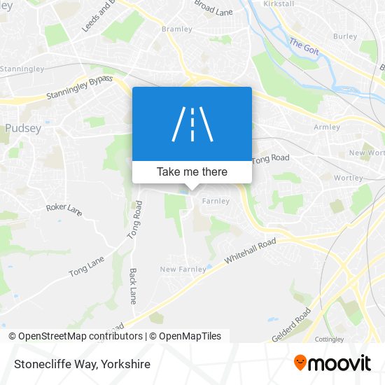 Stonecliffe Way map