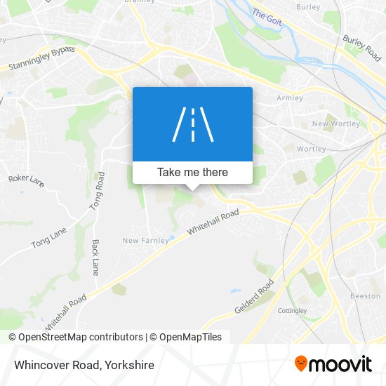 Whincover Road map