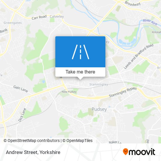 Andrew Street map
