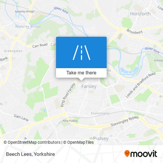 Beech Lees map