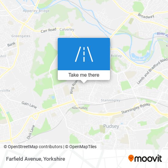 Farfield Avenue map