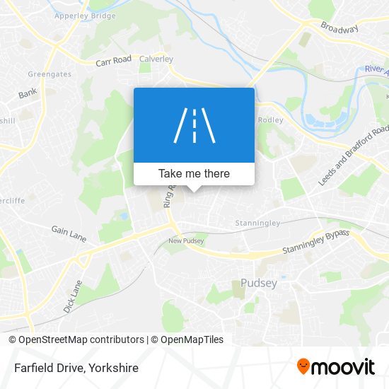 Farfield Drive map