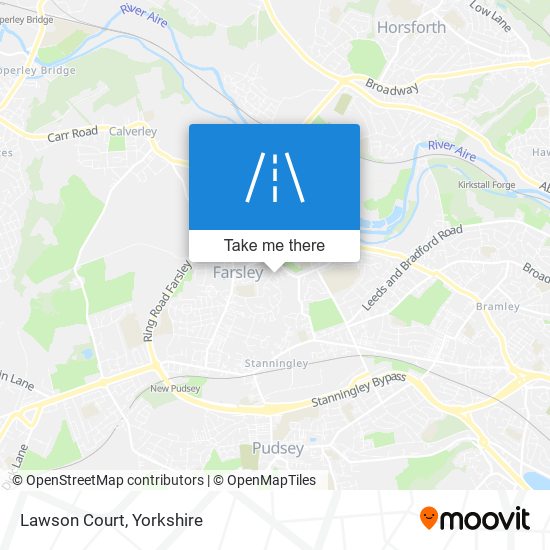 Lawson Court map