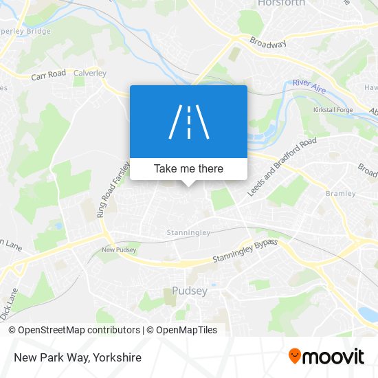 New Park Way map