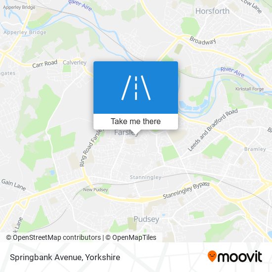 Springbank Avenue map