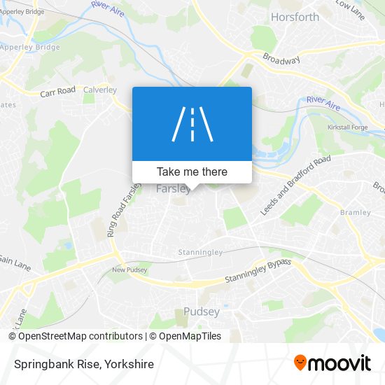 Springbank Rise map