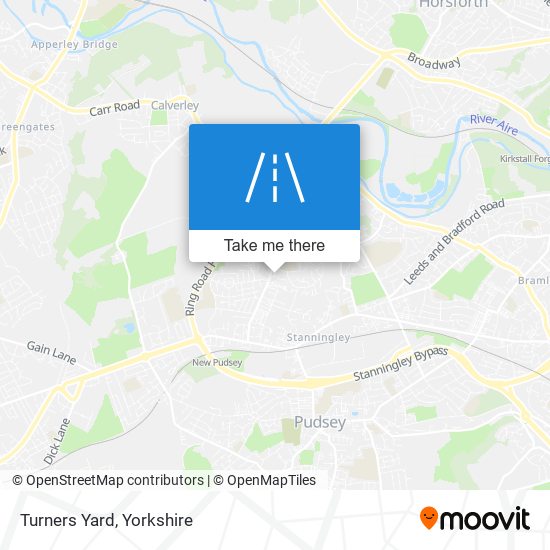 Turners Yard map