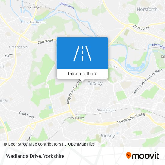 Wadlands Drive map