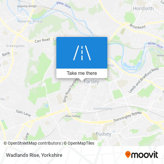 Wadlands Rise map