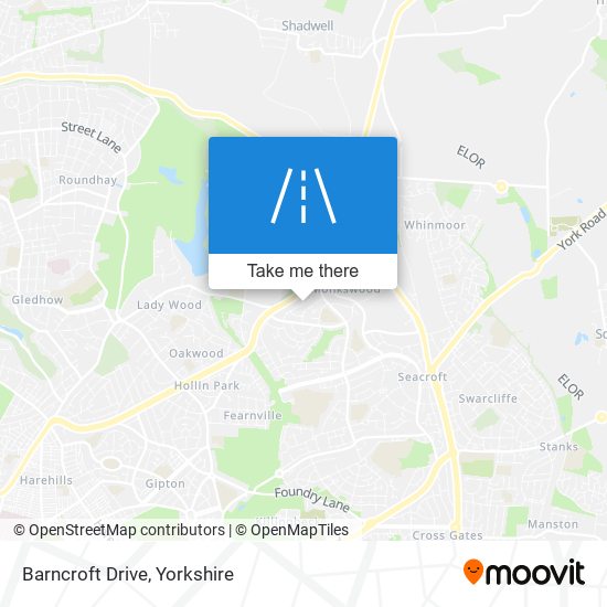 Barncroft Drive map