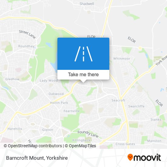 Barncroft Mount map