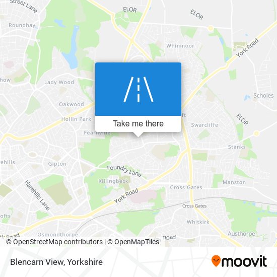 Blencarn View map