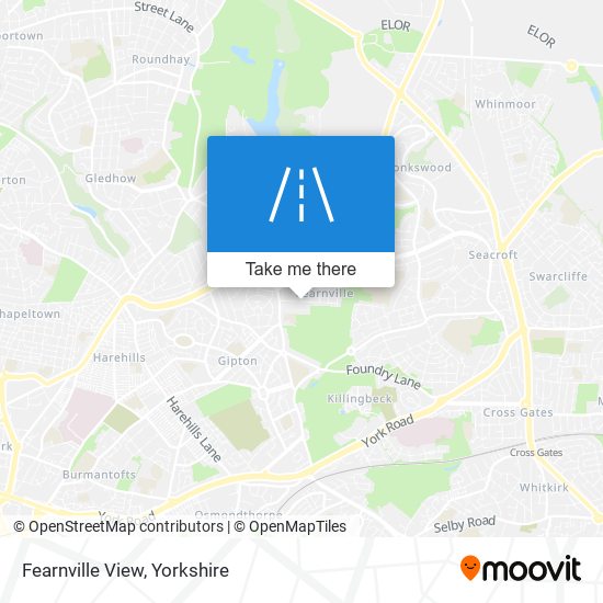 Fearnville View map