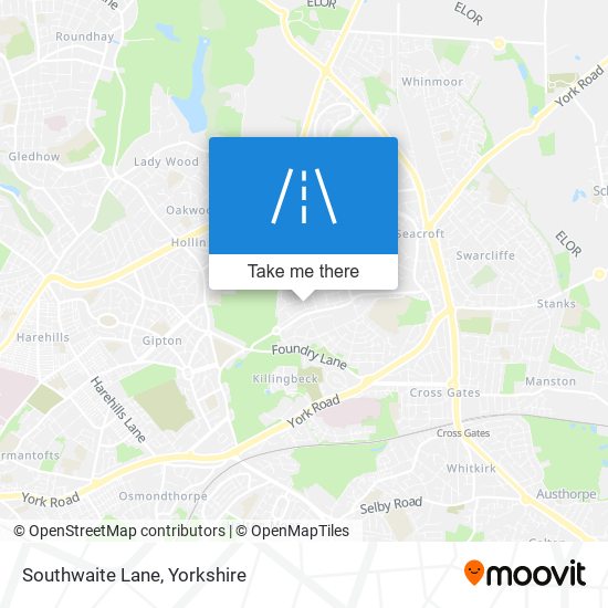 Southwaite Lane map