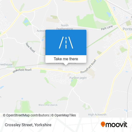 Crossley Street map
