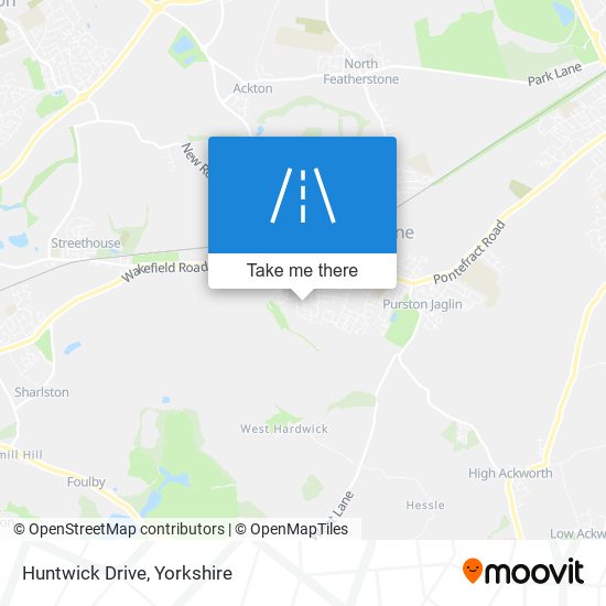 Huntwick Drive map