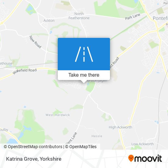 Katrina Grove map