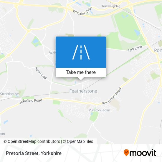 Pretoria Street map