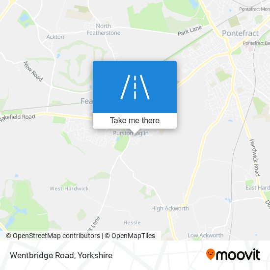 Wentbridge Road map