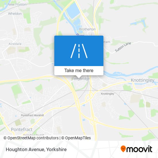 Houghton Avenue map