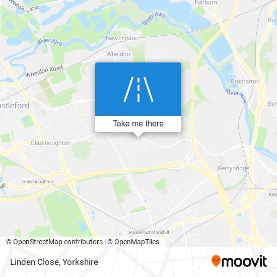 Linden Close map