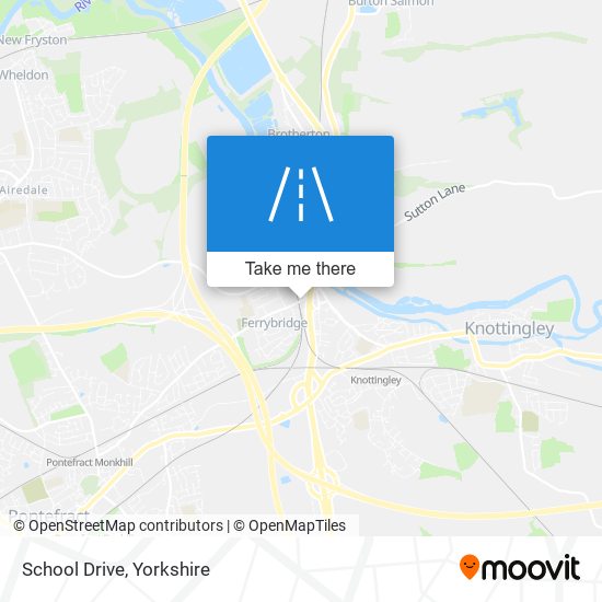 School Drive map