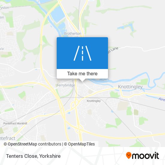 Tenters Close map