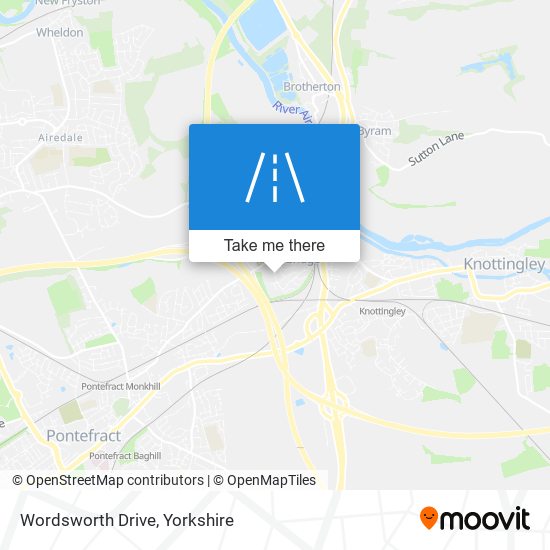 Wordsworth Drive map