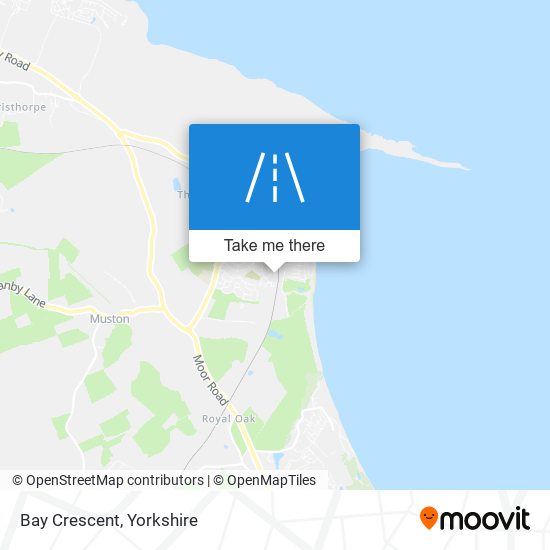 Bay Crescent map