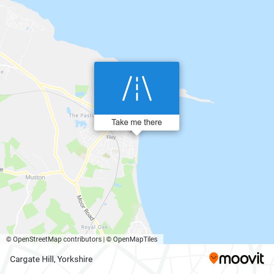 Cargate Hill map