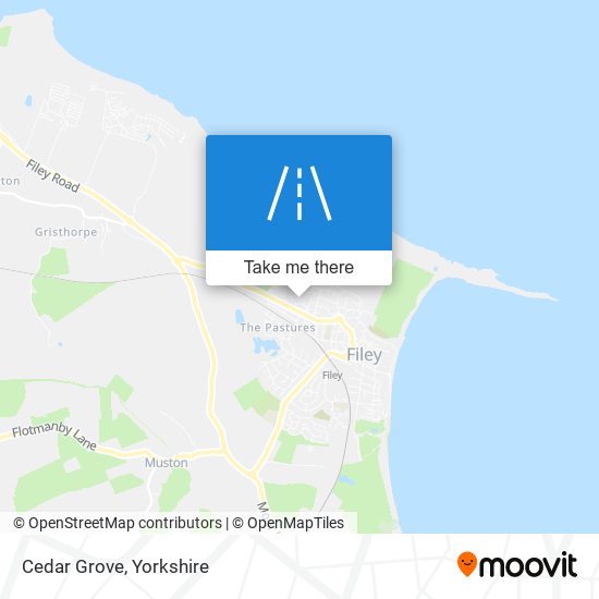 Cedar Grove map