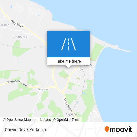 Chevin Drive map