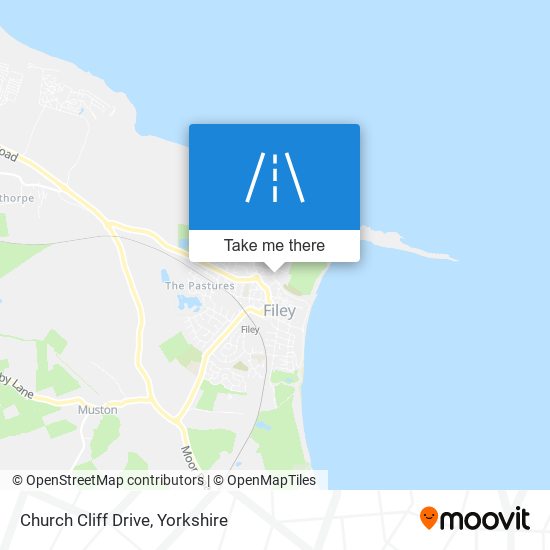 Church Cliff Drive map