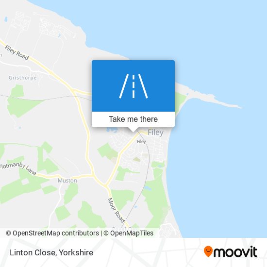 Linton Close map