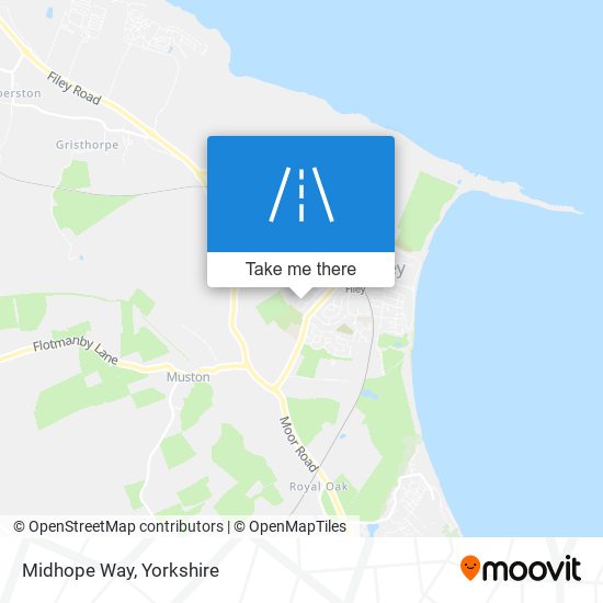 Midhope Way map