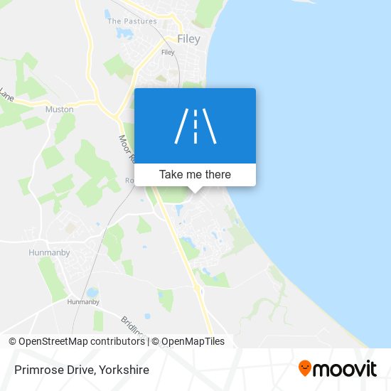 Primrose Drive map